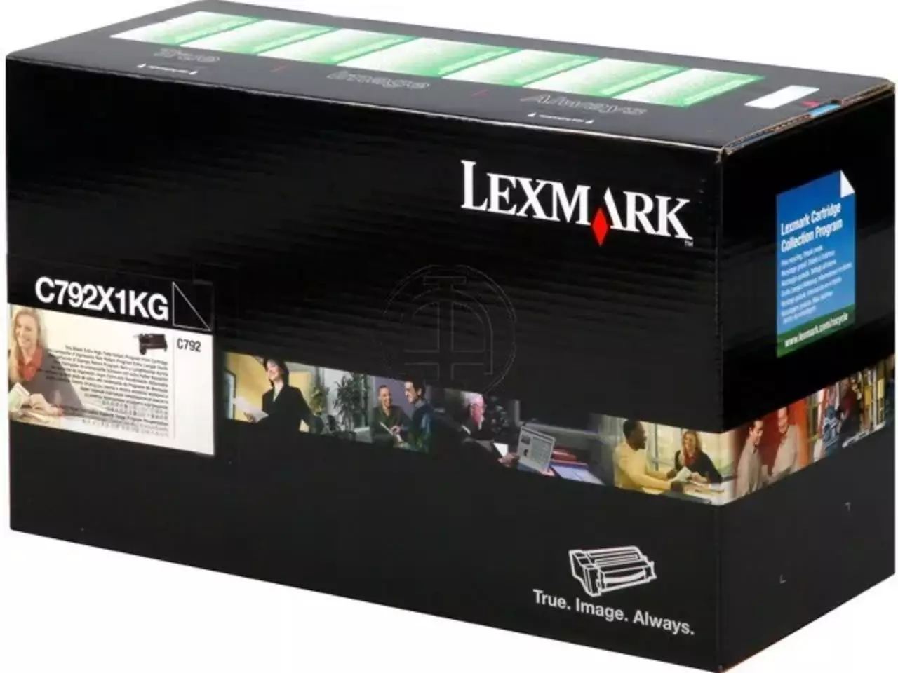C792X1KG LEXMARK C792 toner noir HC return 20.000pages (120035440483 ...