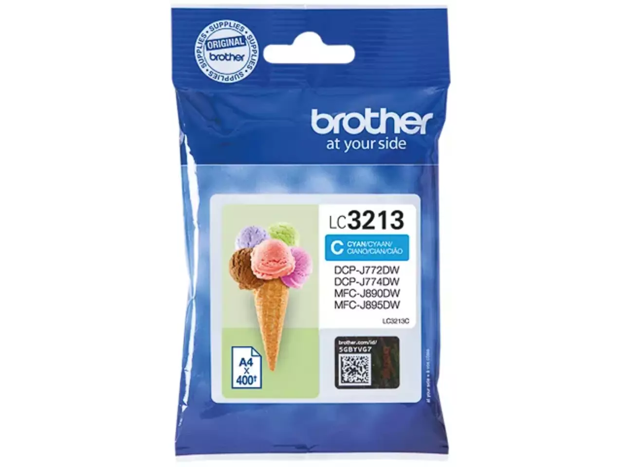 Cartouche D'encre Cyan Brother LC3213C Authentique - NEUVE (TVA Incluse)