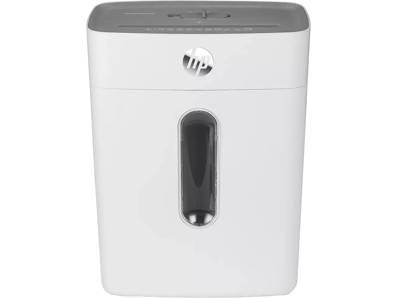 2801 HP Oneshred 8CC Broyeur 5x18 mm particule 8 feuilles P-4 blanc ...